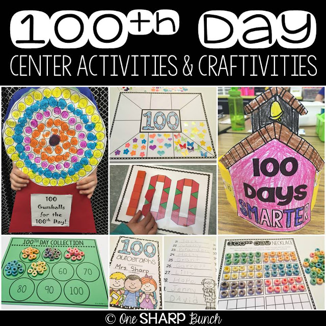 Celebrate the 100th Day of school with these engaging 100th Day of School ideas... sure to have your kiddos begging for more 100th Day of Kindergarten fun! Check out how this teacher adapted the 100th Day of school gumball machine to support her kindergarten students!