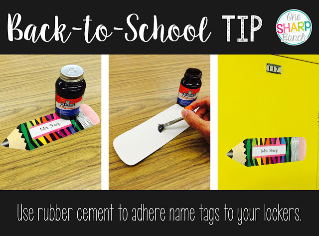 Great back to school tips and classroom hacks! You won't want to miss these tips for classroom organization or the back to school FREEBIE!