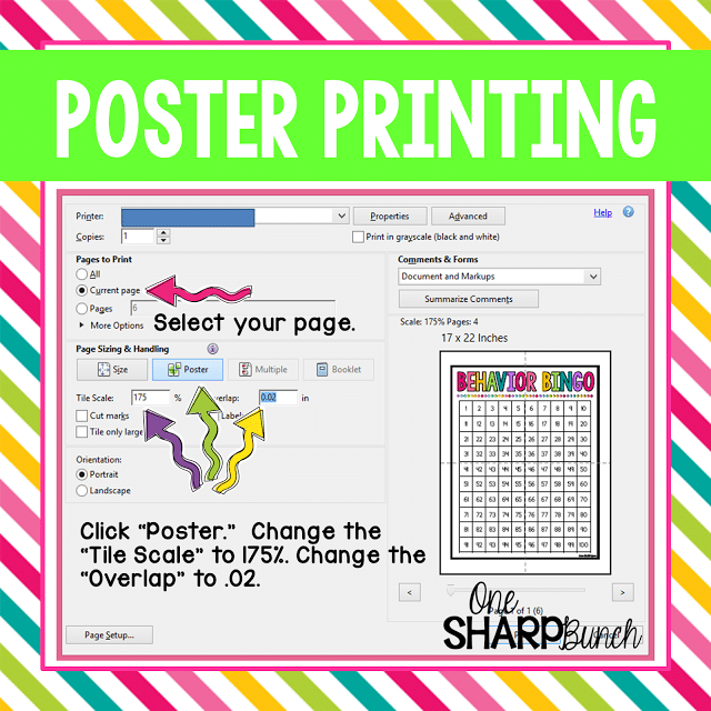 Great classroom hack for printing PDF files! You'll love these PDF printing tips that are sure to make printing in your Kindergarten classroom a little bit easier!