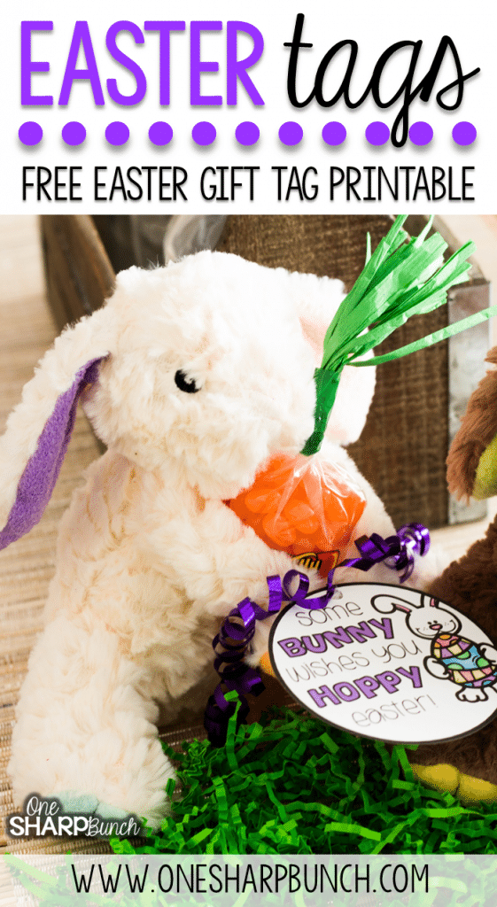 Free Printable Easter Gift Tags – Use these free Easter tags to wish some bunny a hoppy Easter! It’ll be the perfect addition to all of your Easter basket ideas!