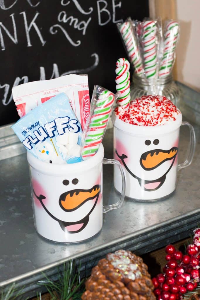 This Snowman Soup recipe makes the perfect student Christmas gifts! Pack the kits inside this DIY snowman face mug and attach the FREE Snowman Soup printables, and you’ll have adorable Christmas gifts for your students!