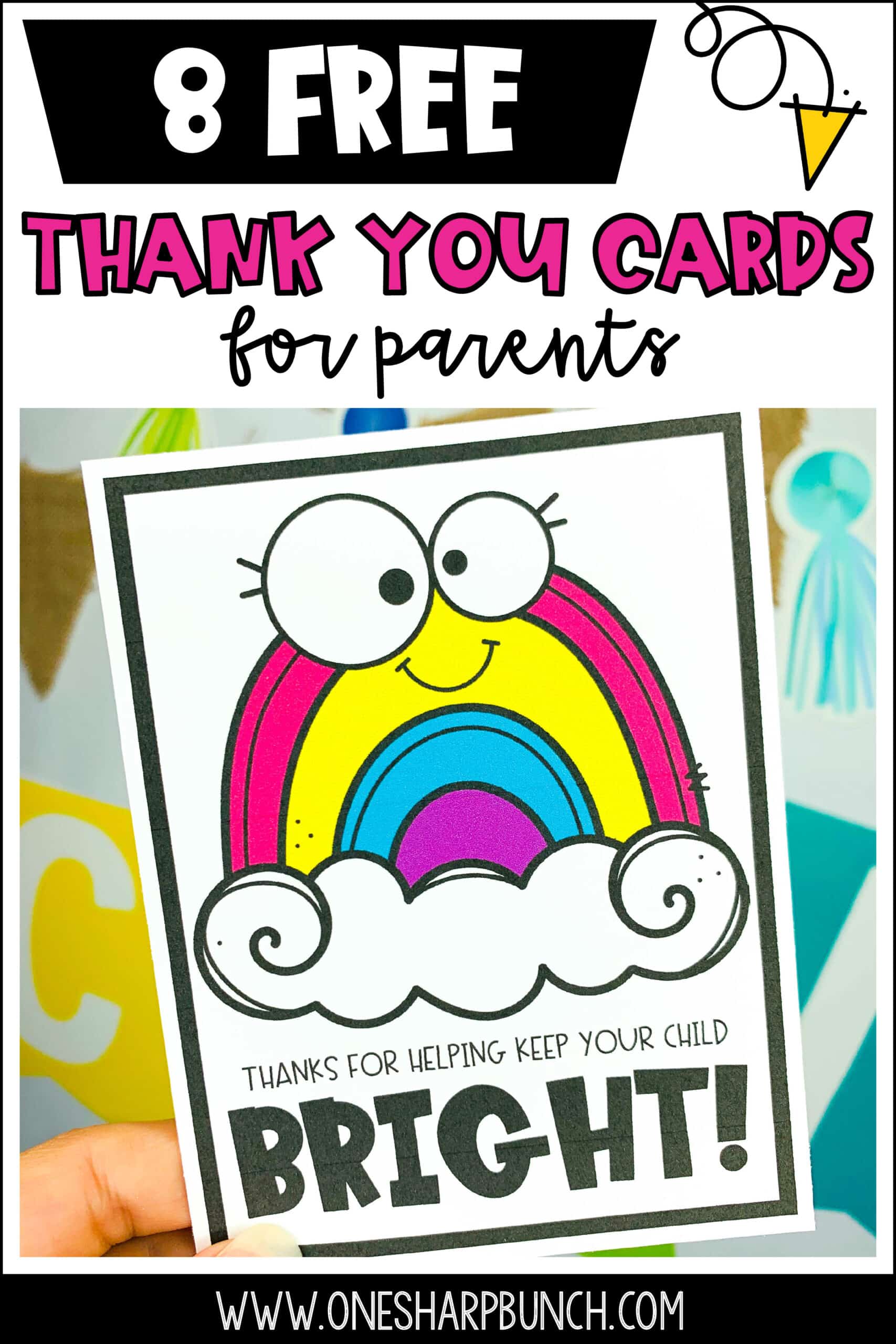 As your end of the year activities and end of the year award ceremony commence, show your appreciation with these parent thank you cards from teacher! Along with parent thank you gifts for classroom volunteers, use these parent volunteer thank you cards to say thank you. When the end of the year countdown ends, send a parent thank you from teacher. A parent thank you card is an easy way to show gratitude. Download these FREE thank you cards for parent volunteers today!
