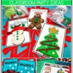 Keep your little reindeer distanced, yet engaged, and your classroom Christmas party well-managed with these social distancing Christmas party ideas for the classroom, including Christmas crafts, Christmas games and Christmas treats! These no contact Christmas party activities are sure to be a jolly old time this winter! #winter #christmasparty #christmaspartyideas #classroomchristmasparty #diychristmas #diychristmasparty #christmascrafts #christmasgames #christmastreats #winteractivities