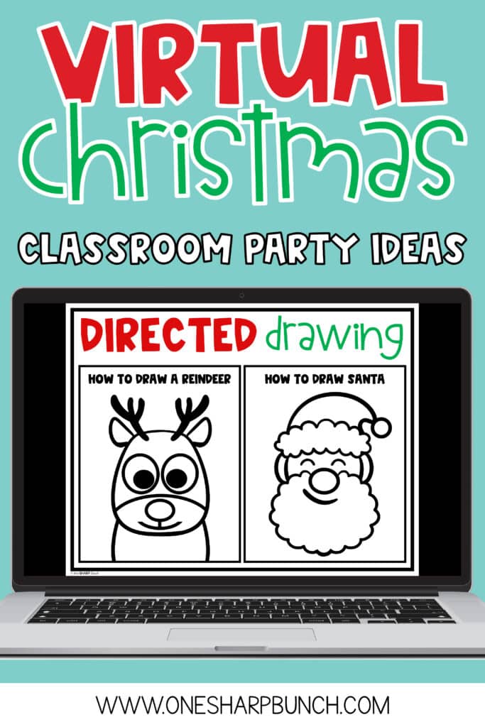 With a mix of remote learning, in-person instruction and hybrid learning, teachers are getting creative with keeping their virtual learning students engaged during the holiday season. Finding virtual Christmas games and virtual Christmas activities that are the perfect balance of educational and fun can be a challenge. Here's a list of my favorite virtual classroom Christmas party ideas that will help put your little learners in the holiday spirit even from a distance! #virtualchristmasparty