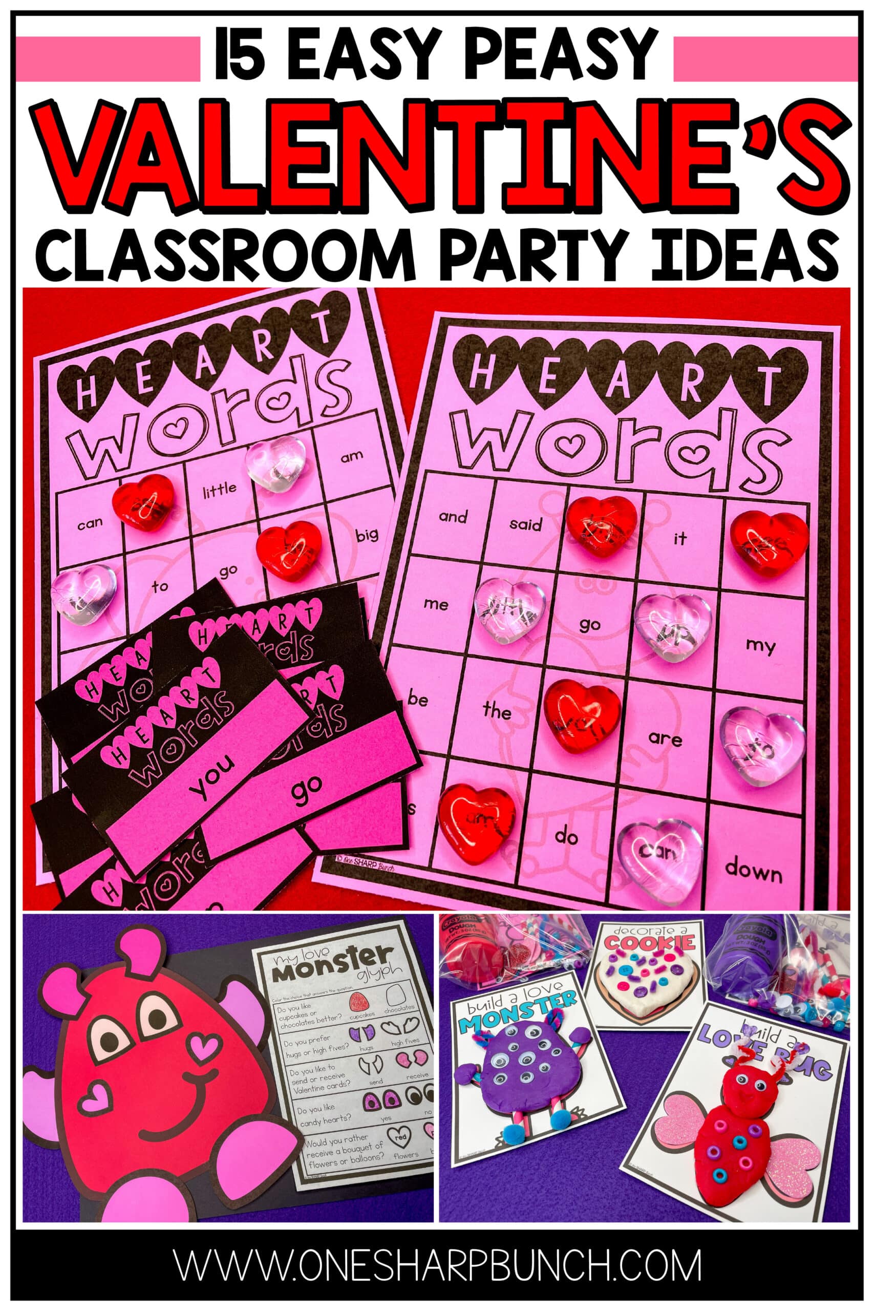 Keep your little lovebugs engaged and your classroom Valentine’s Day party well-managed, with these Valentine’s Day party ideas for the classroom, including Valentine’s Day crafts, Valentine’s Day games, Valentine’s treats and Valentine's Science Experiments! These Valentine’s Day party activities are sure to be a lovely hit this February! #winter #valentinesday #valentinesdaypartyideas #classroomvalentinesdayparty #diyvalentines #diyvalentinesdayparty #valentinecrafts #valentinegames