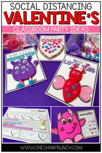 Keep your little lovebugs distanced, yet engaged, and your classroom Valentine’s Day party well-managed with these social distancing Valentine’s Day party ideas for the classroom, including Valentine’s Day crafts, Valentine’s Day games and Valentine’s treats! These no contact Valentine’s Day party activities are sure to be a lovely hit this February! #winter #valentinesday #valentinesdaypartyideas #classroomvalentinesdayparty #diyvalentines #diyvalentinesdayparty #valentinecrafts #valentinegames #valentinestreats #winteractivities