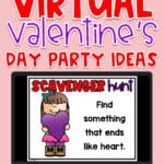With a mix of remote learning, in-person instruction and hybrid learning, teachers are searching for creative Valentine’s Day ideas. Finding virtual Valentine’s Day games and virtual Valentine’s Day activities that are the perfect balance of educational and fun can be a challenge. Even though our students may be learning from a distance, we can still create a memorable and engaging virtual Valentine's Day party! #kindergarten #preschool #firstgrade #valentinesday #valentineideas #valentineparty