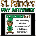 With a mix of remote learning, in-person instruction and hybrid learning, teachers are searching for creative St. Patrick’s Day ideas for kids. Finding virtual St. Patrick’s Day games and virtual St. Patrick Day activities that are the perfect balance of educational and fun can be a challenge. Even from a distance, we can still create a memorable and engaging St. Patrick’s Day virtual party with this St. Patrick's Day Digital Escape Room and St. Patrick’s Day virtual scavenger hunt!