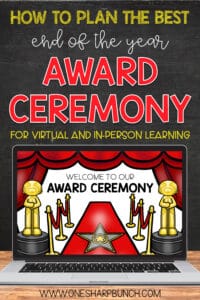 Roll out the red carpet, and get ready to celebrate your students with an Oscar-worthy, virtual end of the year awards ceremony that is super simple to plan! These end of the school year class awards are the perfect addition to your end of the year activities, as you recognize your students' talents, characteristics and growth. Just follow these four easy steps for an end of the year celebration that is fit for a superstar!