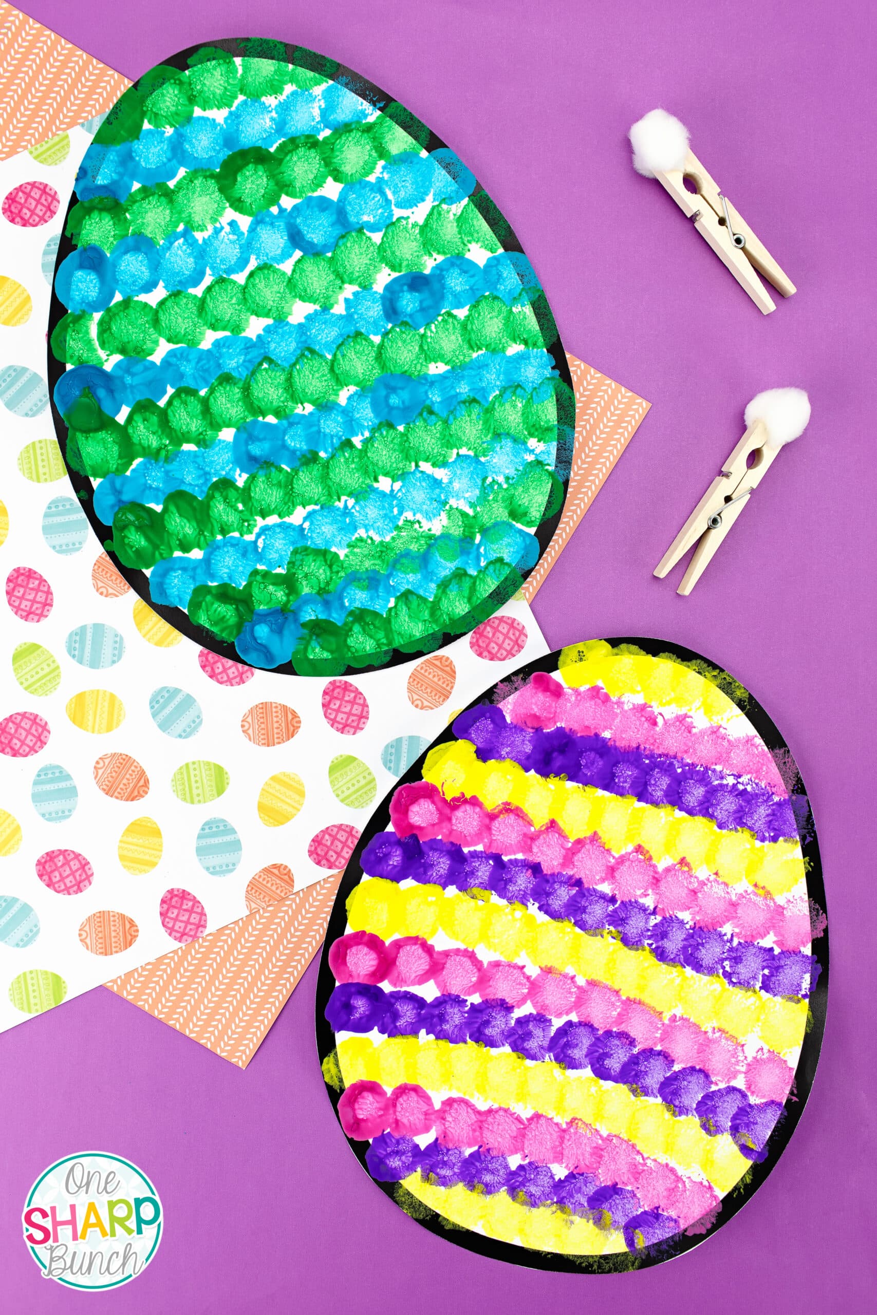 🐣 Peek-a-Boo Preschool Easter Craft