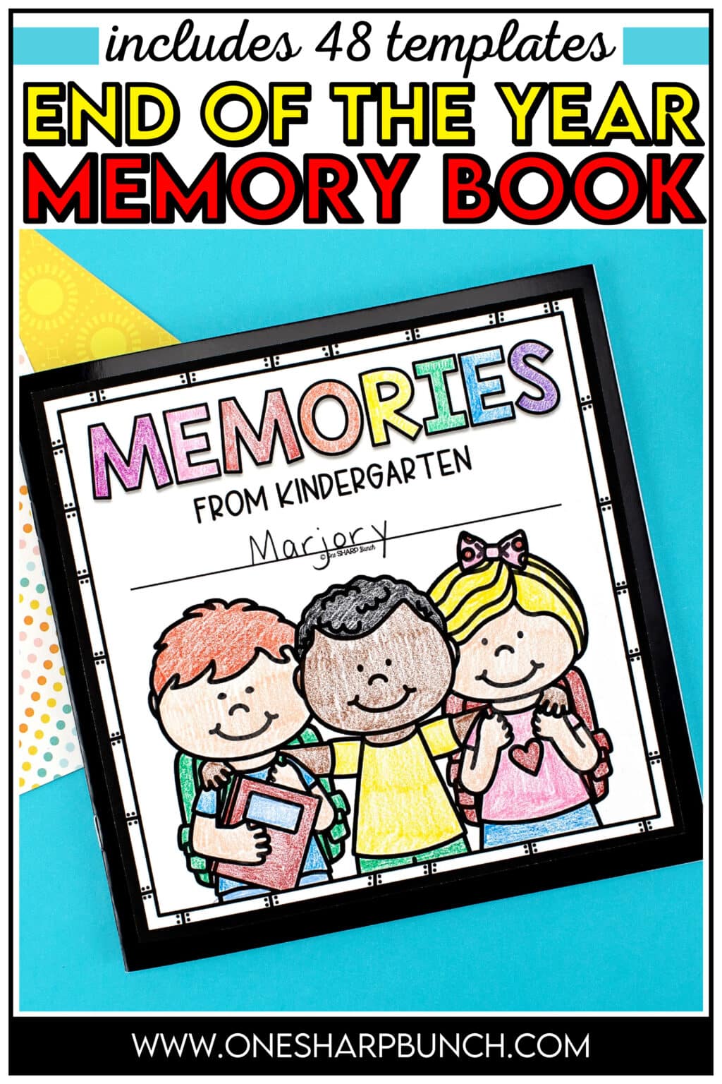 End of the Year Memory Book Activities - One Sharp Bunch