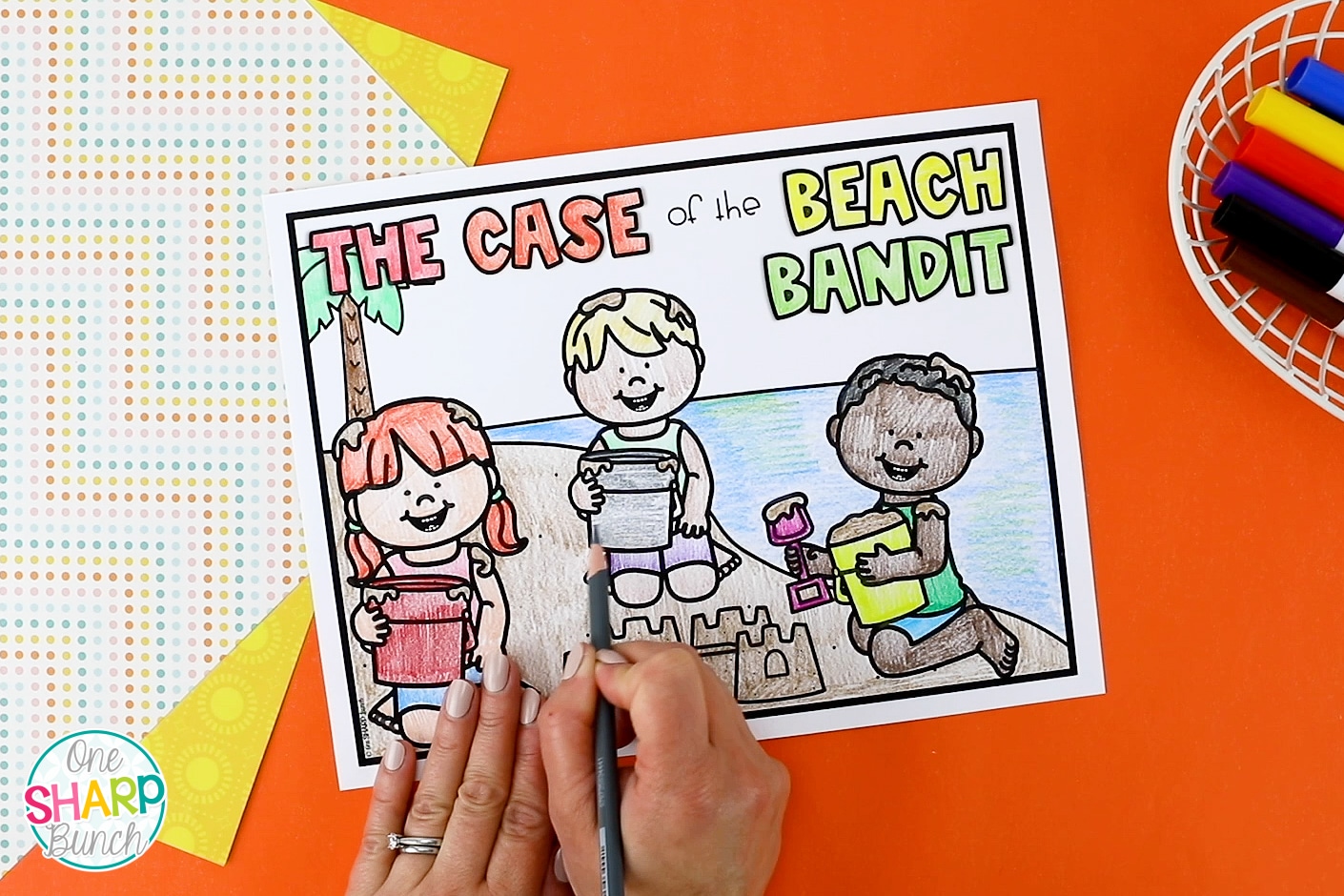 Looking for a fun way to countdown to the last day of school? A classroom beach day is a great way to celebrate the end of the school year while reviewing math skills and literacy skills. These beach day activities include a beach day escape room, beach math activities and literacy centers. Work on CVC words, beginning blends and rhyming words. You can also work on counting and place value. This is a great end of year classroom theme day!
