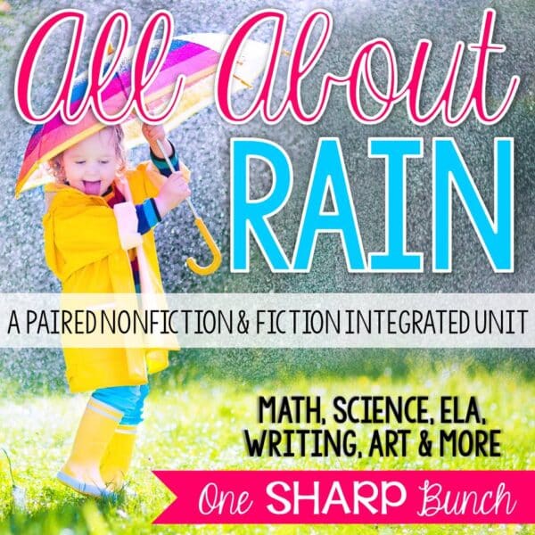 All About Rain Activities for Kindergarten