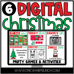 Digital Christmas Party Games for Kids