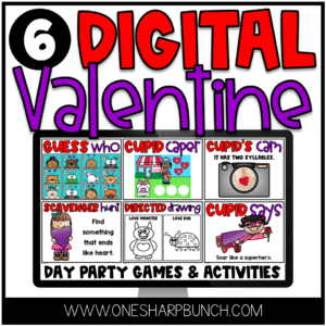 Digital Valentine's Day Party Games