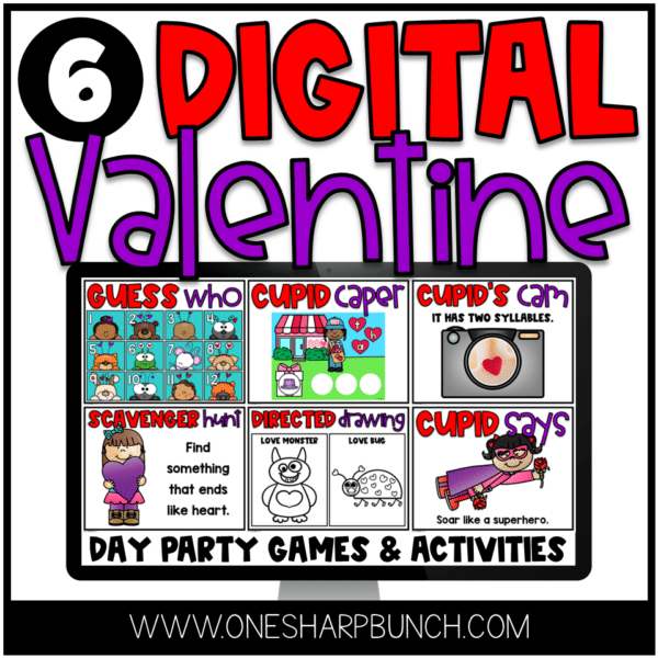 Digital Valentine's Day Party Games