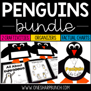 Penguin Crafts Bundle - Penguin Life Cycle and Penguin Activities