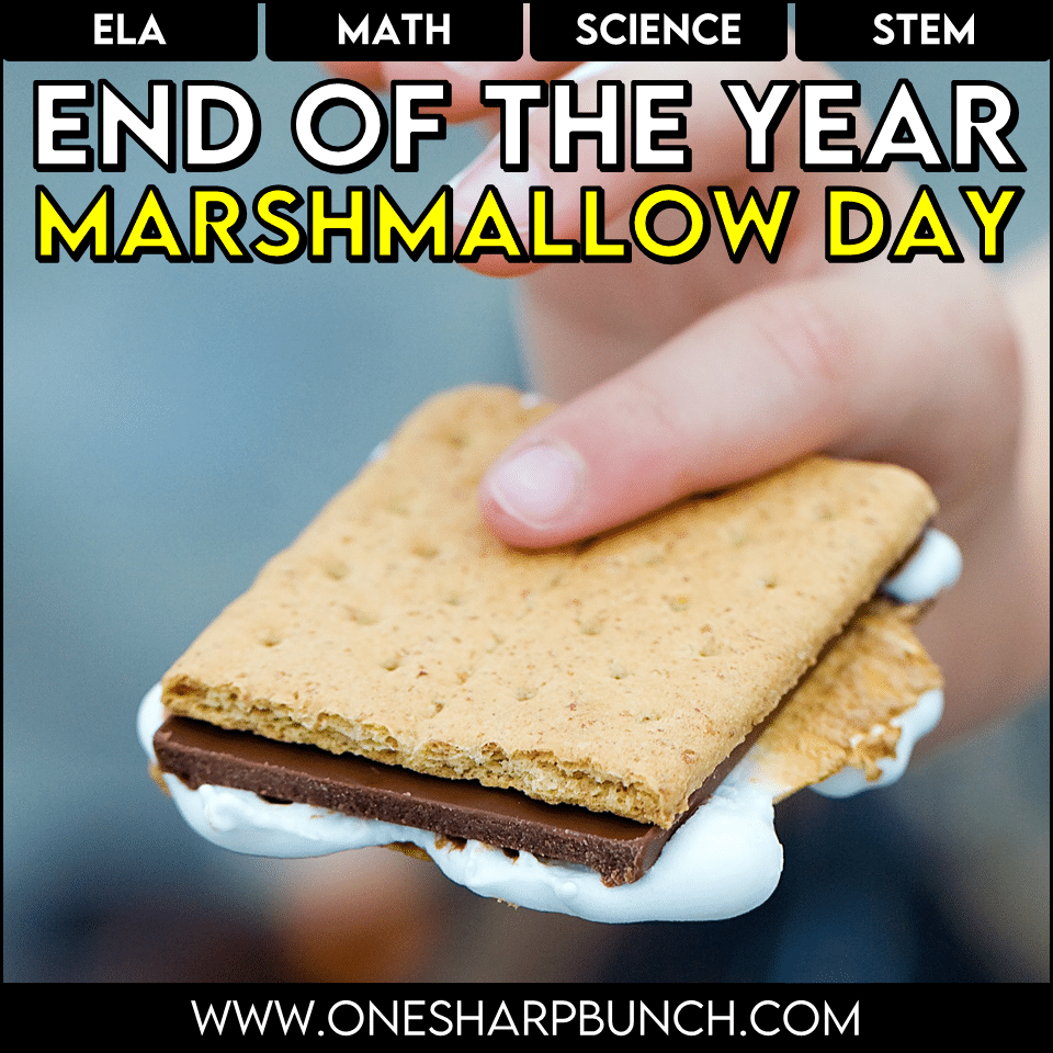 Marshmallow Day Activities for the End of the Year