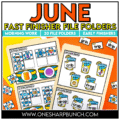Engage your fast finishers with these 20 early finishers activities for June! This set includes 20 file folder games including 10 literacy and 10 math early finisher activities! These file folder games will provide meaningful practice and enrichment of a variety of skills!