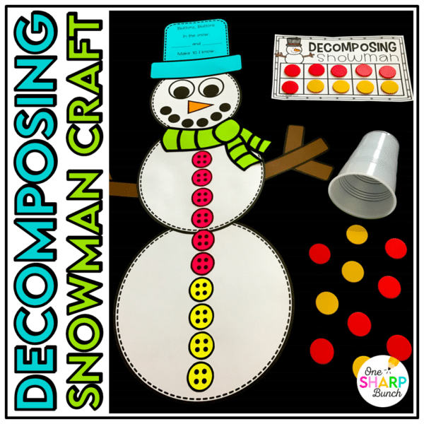 Snowman Craft and Snowman Activities for Winter