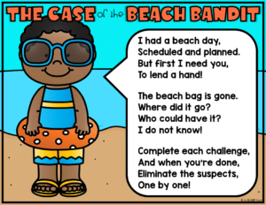 Digital Beach Day Activities for the End of the Year