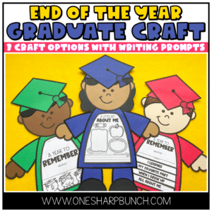 End of the Year Memory Book Graduation Craft & Writing Activities