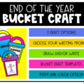 End of the Year Summer Bucket List Craft & Writing Activities