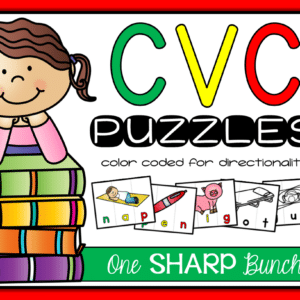 CVC word puzzles