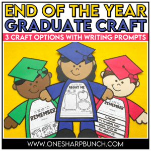 End of the Year Memory Book Graduation Craft & Writing Activities