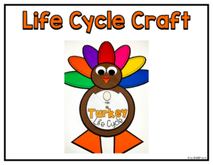 This Thanksgiving Turkey Life Cycle Craft is perfect for Thanksgiving, or even the month of November! Just spin the interactive wheel to better remember each stage of the turkey life cycle! This pack also includes a turkey life cycle emergent reader, anchor chart cards, pocket chart sentences and cut and glue sheet.