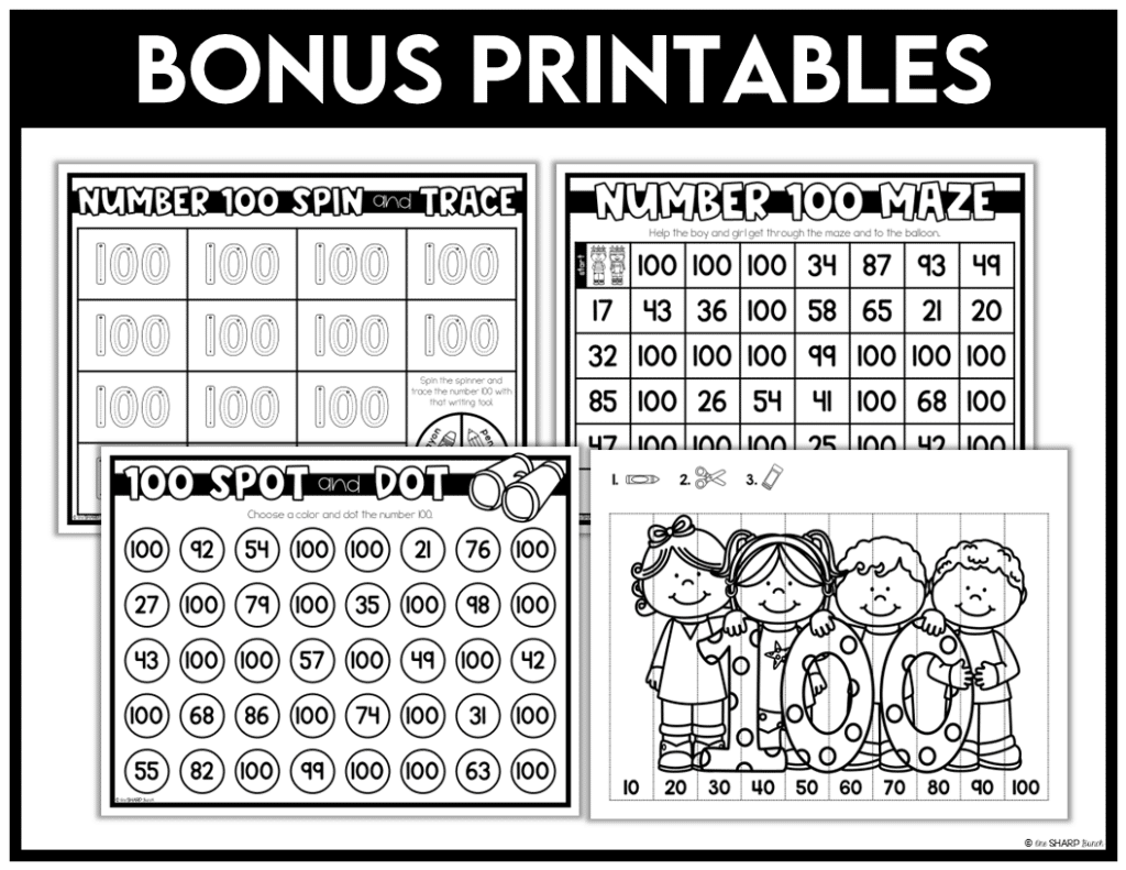 22 No Prep 100th Day Activities & Crafts for the 100th Day of School ...
