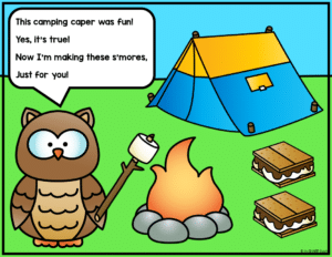Digital Camping Day Activities for the End of the Year