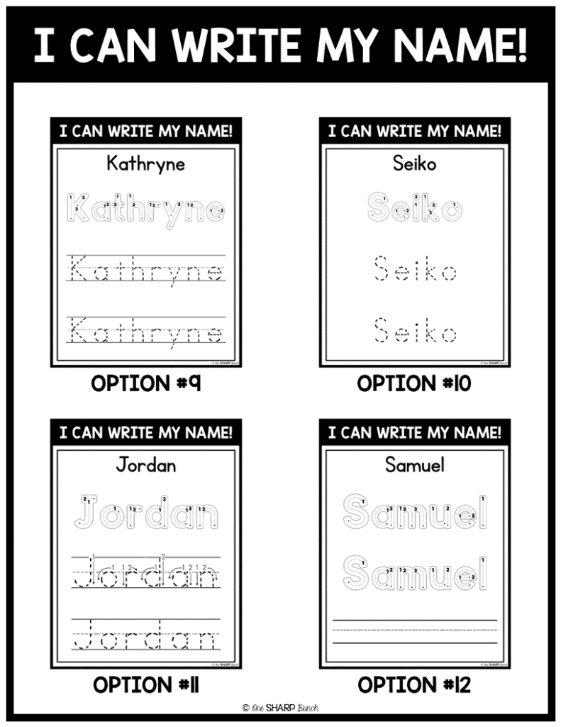 Name Tracing Editable Name Practice Mats | Name Activities & Name ...