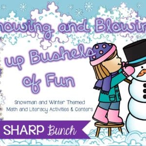 Winter Activities for Math and Literacy Centers