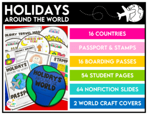 Christmas Around the World Craft & Holidays Around the World Slides