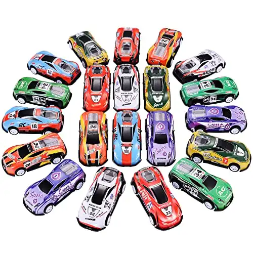 21 Pack Toy Cars