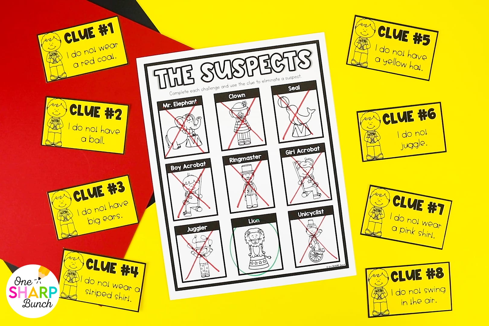 Easily host a Circus Day in the classroom, as you celebrate the end of the year with these simple Circus Day activities! A Circus Day at school is the perfect addition to your end of the year theme days during your end of the year countdown. Your students will love this circus classroom escape room as they complete 16 literacy centers and math centers. Use these circus activities in kindergarten as end of the year activities during your ABC countdown or at your end of the year party!