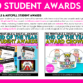 Get ready for your end of the year countdown with these end of year countdown activities, including 110 end of the year student awards, 2 memory books, 3 crafts and 8 theme days! With this MEGA Bundle of End of the Year countdown activities, you will have everything you need to keep students engaged right up to the very last day of school. You’ll get all 16 of my best-selling EOY resources in 1 easy bundle at nearly 45% OFF! Ditch the overwhelm and feel confident and stress-free with the last month of the school year all planned for you!