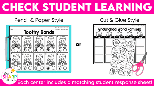 20 Math and Literacy February Kindergarten Centers or Morning Work Tubs 20 Math and Literacy February Kindergarten Centers or Morning Work Tubs