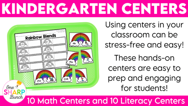 20 Math and Literacy March Kindergarten Centers or Morning Work Tubs for Spring 20 Math and Literacy March Kindergarten Centers or Morning Work Tubs for Spring