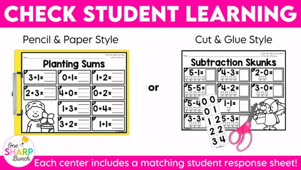 20 May Math and Literacy Kindergarten Centers for Spring 20 May Math and Literacy Kindergarten Centers for Spring