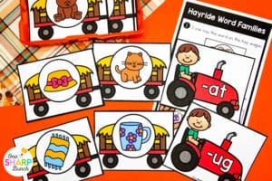 Keep your students engaged, learning, and having fun all month long with these 20 hands-on, fall-themed November centers for kindergarten! These kindergarten centers for November are perfect for centers, morning work, or early finishers! With the math centers, students work on 1:1 counting, decomposing 10, and nonstandard measurement. With the literacy centers, the students work on syllables, sight words, CVC words, & more! These center activities are low prep & use everyday classroom supplies.