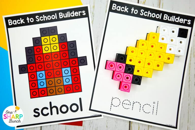 20 Back to School Fine Motor Activities for Morning Tubs - One Sharp Bunch