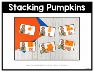 October Fine Motor Activities for Fall Kindergarten Morning Work Tubs