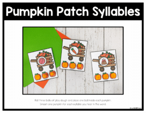 October Fine Motor Activities for Fall Kindergarten Morning Work Tubs