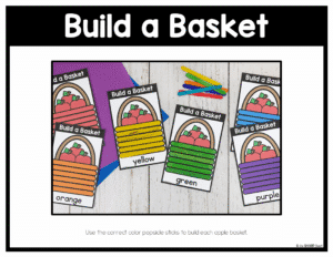 September Fine Motor Activities for Back to School Kindergarten Morning Tubs