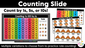 Daily Calendar Slides for October - Editable Digital Calendar Slides - Morning Meeting