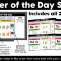 Daily Calendar Slides for December - Editable Digital Calendar Slides - Morning Meeting