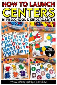 Keep student engagement high while fostering independence with these 10 must-know teaching tips for managing kindergarten centers! Learn how to organize your kindergarten centers, how to group students for centers, as well as routines and procedures for kindergarten centers. These classroom management tips for centers will help eliminate student behaviors, keep early finishers on task and allow students to be engaged during math centers and literacy centers. Learn the kindergarten center tips!