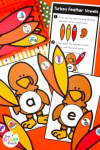 12 Math & Literacy Thanksgiving Centers for Kindergarten